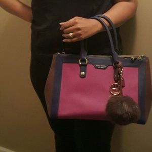 Henri Bendel West 57th Tri color handbag